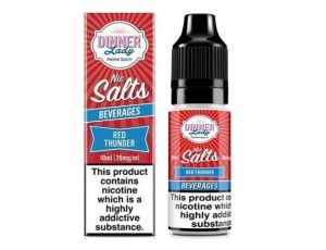 Liquid Dinner Lady Salt 20mg - Red Thunder